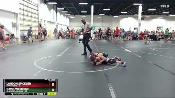 76-80 lbs Quarterfinal - Landon Spickler, EP Rattlers vs David Wesierski, ISI Wrestling Club