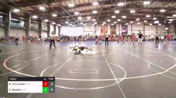 120 lbs Rr Rnd 1 - Niko Fernandez, PuebLocos vs Cael Nasdeo, Buffalo Valley Black HS