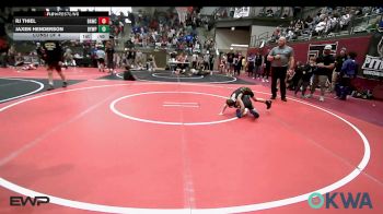 52 lbs Consi Of 4 - RJ Thiel, Broken Arrow Wrestling Club vs Jaxen Henderson, Beggs Youth Wrestling Program