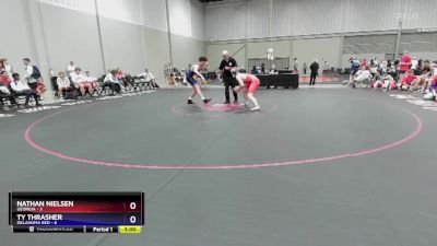 157 lbs Placement Matches (8 Team) - NATHAN NIELSEN, Georgia vs Ty Thrasher, Oklahoma Red