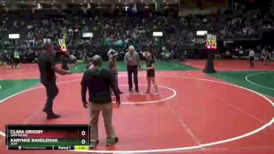 135 lbs Quarterfinal - Clara Grigsby, Unattached vs Karynne Randleman, SLW1