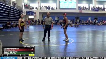 132 lbs Champ. Round 2 - Robby Bennett, Fairview (Sherwood) vs Johnny Salameh, SYLVANIA SOUTHVIEW