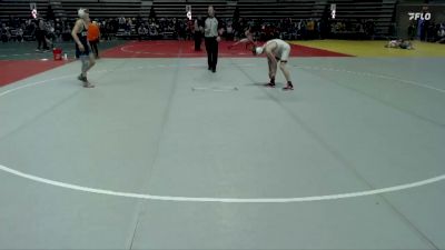 105 lbs Champ. Round 1 - Tim Lind, Staples vs Lucas Stevens, Farmington