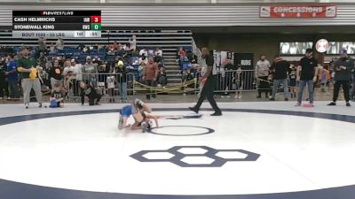 53 lbs Champ. Rd Of 16 - Stonewall King, Bobcat Wrestling Club vs Cash Helmrichs, Immortal Athletics WC