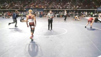 D 1 144 lbs Champ. Round 2 - Quinn McDermott, Brother Martin vs Kaleel Francis, Chalmette