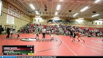 84 lbs 1st Place Match - Logan Choi, Cherry Creek Wrestling Club vs Johnny Baxter, Punisher Wrestling Company