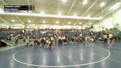 190 lbs Cons. Rd Of 16 - Fernando Guerro, Jordan vs Royal Apadaca, Roy
