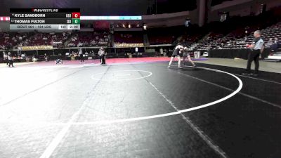 184 lbs Consi Of 8 #2 - Kyle Sandborn, Ohio State vs Thomas Fulton, Iowa State