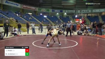 Consolation - John Alden, Legends Of Gold vs Miles Anderson, MWC Wrestling Academy