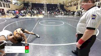 132 lbs Consolation - Nicholas Diaz, St. John Vianney vs Enzo Bell, McDonogh School