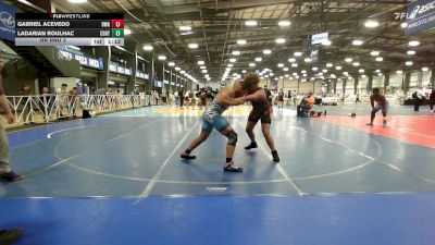 195 lbs Rr Rnd 3 - Gabriel Acevedo, Diesel Wrestling Academy vs LaDarian Roulhac, CentralMD Blue
