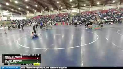 59 lbs Champ. Round 2 - Draken Stewart, Millard Wrestling vs Benjamin Pelayo, East Idaho Elite