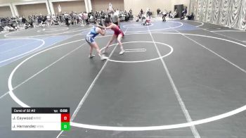 123 lbs Consi Of 32 #2 - Jayden Caywood, Norco vs Jackie Hernandez, Vegas Sport Wrestling