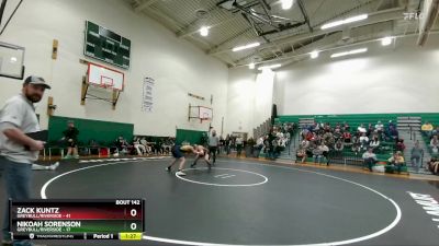 175 lbs Round 5 - Zack Kuntz, Greybull/Riverside vs Nikoah Sorenson, Greybull/Riverside