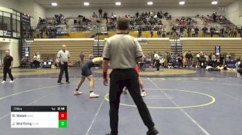 174 lbs Semifinal - Rocco Welsh, Ohio State vs John Worthing, Clarion