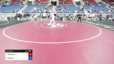 113 lbs Rnd Of 64 - Logan Schwanz, Minnesota vs Zack Hoover, California