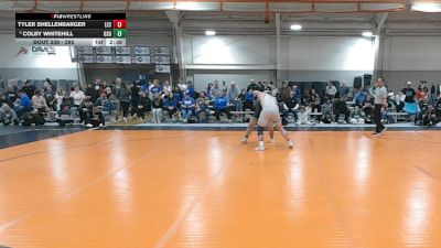 285 lbs Cons. Round 3 - Tyler Shellenbarger, Lake Erie vs Colby Whitehill, Glenville State