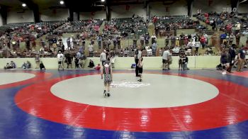 43 lbs Consi Of 8 #2 - Logan Nordquest, Guerrilla Wrestling Academy vs Carter Reynolds, North Hall Jr Trojans