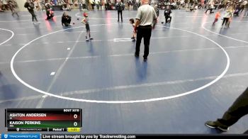 45 lbs Champ. Round 1 - Kaison Perkins, MN vs Ashton Andersen, IA