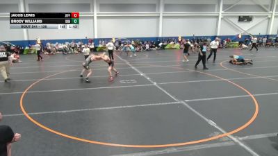 138 lbs Cons. Round 2 - Jacob Lewis, Jefferson Area vs Brody Williams, Unattached