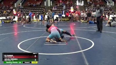 140 lbs Round 3 (4 Team) - Rj Farris, Ninja Killer vs Devin Meinika, Ninja Gold