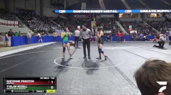 120 lbs Cons. Round 2 - Sheyenne Pinkston, Newton vs Tyelor Rozell, Wichita Blue Knights