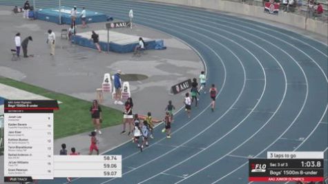 2026 AAU Junior Olympic Games - Youth Boys' 1500m, Finals 3 - Age under 8