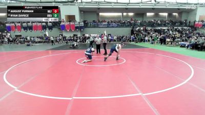 215 lbs Round Of 32 - August Furman, Wilton vs Ryan Zavecz, Bristol Eastern