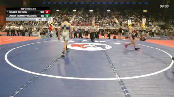 3A-113 lbs Cons. Round 1 - Keller Dehmel, Worland vs Lathan Reiman-Villamore, Wheatland