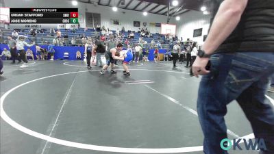 160 lbs Rr Rnd 1 - Urijah Stafford, Smith Wrestling Academy vs Jose Moreno, Choctaw Ironman