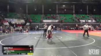 170 lbs Semifinal - Ross Mills, Deshler vs Layton Pohl, New Hope HS