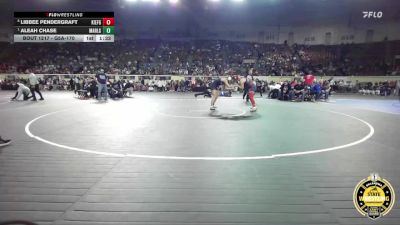 G5A-170 lbs Quarterfinal - Aleah Chase, Marlow-Girls vs Libbee Pendergraft, Keifer-Girls
