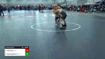 120 lbs Consolation - Hunter Stevens, Sarbacker Wrestling Academy vs Shawn Rounsaville Jr, Standfast