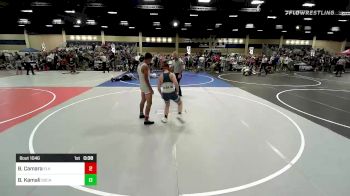 137 lbs Consi Of 16 #2 - Bryce Camara, Elk Grove Wr Ac vs Brandon Kamali, SoCal Grappling Club