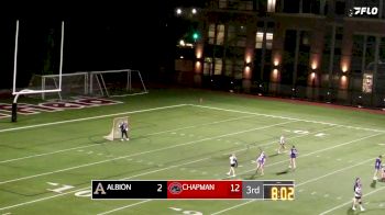 Replay: Albion vs Chapman | Mar 6 @ 8 PM