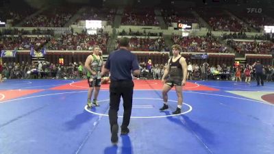 250 lbs Quarterfinal - Kooper Coates, North Montana Wrestling Club vs Kingston Oe, Laurel Matburners