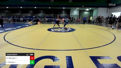 175 lbs Consi Of 32 #1 - Noah Michael, NC vs Frank Romeo, NJ