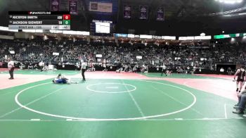 138 lbs Cons. Round 2 - Jackson Siewert, TIN3 vs Kicston Smith, ADW3