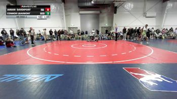 140 lbs Rr Rnd 2 - Jamain Davenport, RWA Black MS vs Connor Leaumont, Morris Fitness Black MS