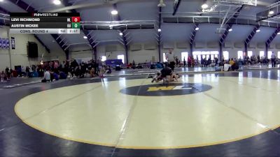 141 lbs Cons. Round 4 - Levi Richmond, West Liberty vs Austin Mckee, Ohio University