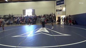 184 lbs Cons. Round 2 - Joseph Estrada, Menlo College vs Marquize Brown, Vanguard