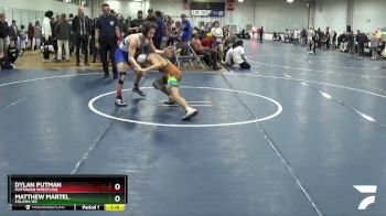 109 lbs Semifinal - Dylan Putman, Mattawan Wrestling vs Matthew Martel, Coloma WC