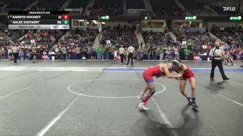 70 lbs Cons. Round 1 - Adlee Soetaert, Tonganoxie vs Karsyn Hockett, Caney Valley