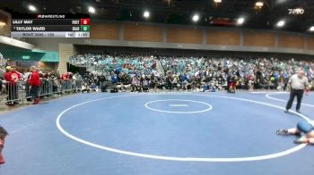 130 lbs Quarterfinal - Lilly May, Foothill vs Taylor Ward, Barlow