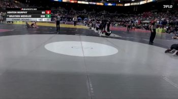 126 lbs Champ. Round 1 - Ashton Murphy, Minico vs Brayden Medelez, Hermiston Oregon