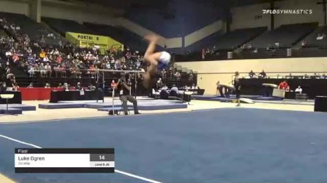 Luke Ogren - Floor, 20 Mile - 2021 USA Gymnastics Development Program National Championships