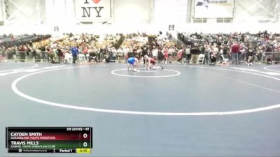 81 lbs Cons. Round 2 - Cayden Smith, Guilderland Youth Wrestling vs Travis Mills, Carmel Youth Wrestling Club