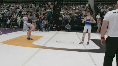122-H lbs Round Of 64 - Peter Bogdanos, Kellenberg vs Chase Ulmer, Prime Mat Club