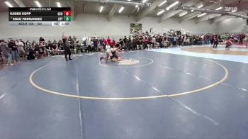 150 lbs Champ. Round 1 - Enzo Hernandez, Jefferson vs Kaden Kopp, Castle View