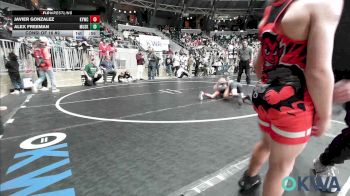 61 lbs Consi Of 16 #2 - Javier Gonzalez, Kiefer Youth Wrestling Club vs Alex Freeman, Muskogee Rougher Youth Wrestling